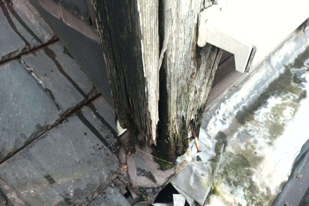 Lead valley being replaced